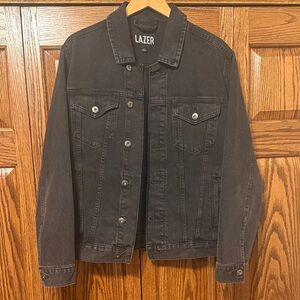 Black Denim Jacket for Men